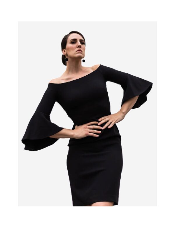 Eline short dress black