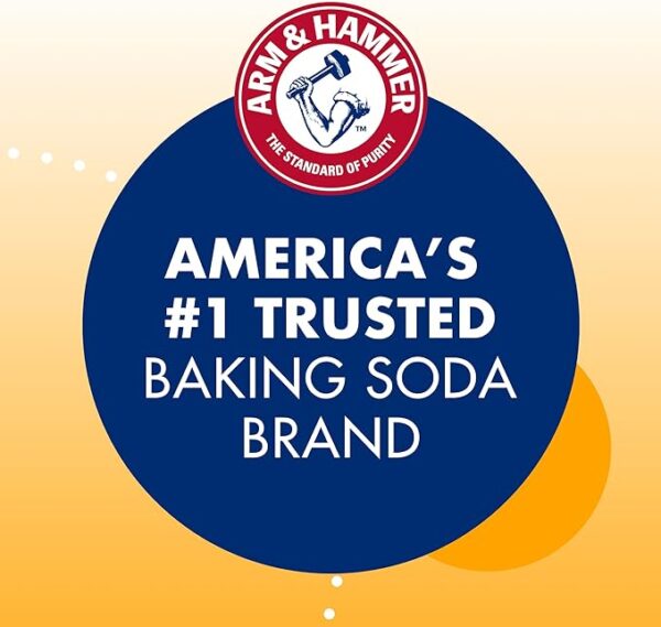 ARM & HAMMER Baking Soda Made in USA, Ideal for Baking, Pure & Natural, 2.7lb Bag - Image 5