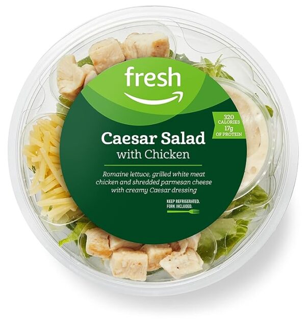 Amazon Fresh, Caesar Salad with Chicken, 6.25 Oz