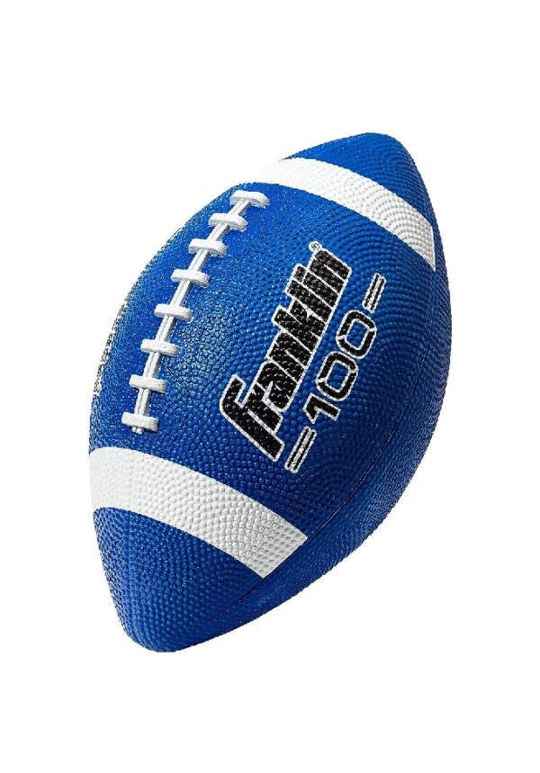 Franklin Sports Football - Grip-Rite 100 - Kids Junior Size - Youth Football