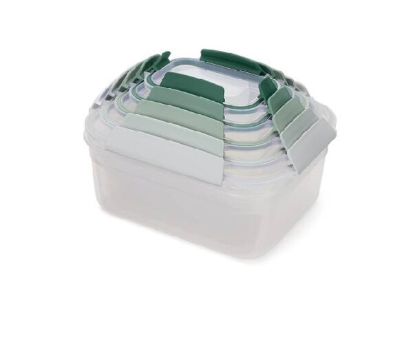 Joseph Joseph Nest Lock, 5 Piece Plastic Food Storage Container set with lids