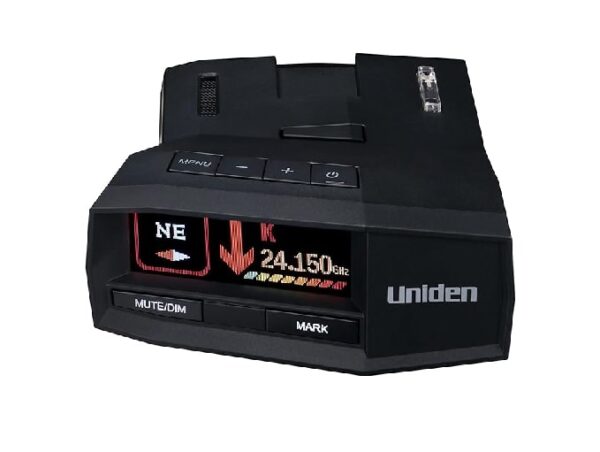 UNIDEN R8 Extreme Long-Range Radar/Laser Detector, Dual-Antennas Front & Rear Detection w/Directional Arrows