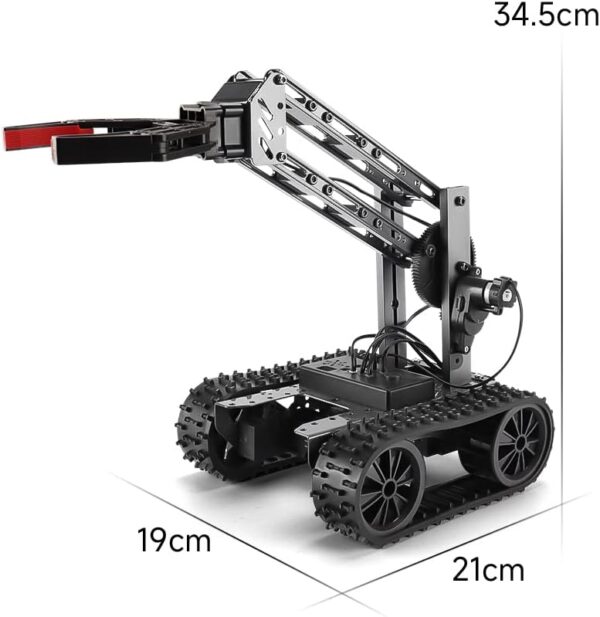 VANLINNY NEW STEM Kits for Kids Ages 8-10, 2 in1 Cool Robotic Arm Kit,Robot Kits for Boys & Girls, Educational Science Toy for Beginners,Best DIY Gifts for Birthday Holiday Xmas. - Image 2