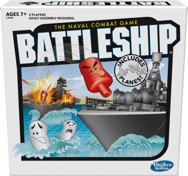 Hasbro Gaming Battleship With Planes Strategy Board Game, Easter Gifts for Kids, Ages 7+ (Amazon Exclusive)