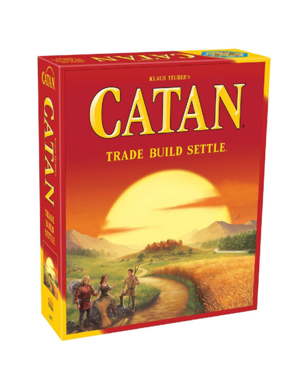 Catan (Base Game) Adventure Board Game for Adults and Family | Ages 10+ | for 3 to 4 Players | Average Playtime 60 Minutes | Made by Catan Studio