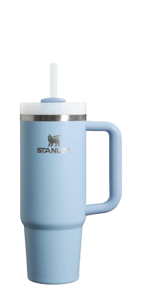 STANLEY Quencher H2.0 FlowState Stainless Steel Vacuum Insulated Tumbler with Lid and Straw for Water, Iced Tea or Coffee (Heather, 40 oz)