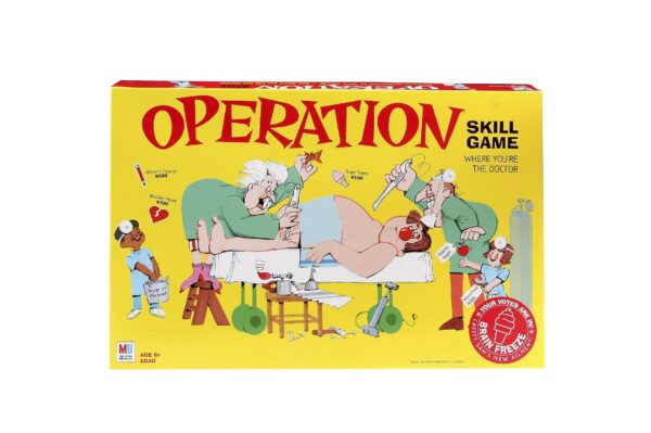 Operation Electronic Board Game, Family Games for Kids Ages 6+, Kids Board Games for 1+ Players, Funny Games for Kids, Kids Gifts (Amazon Exclusive)