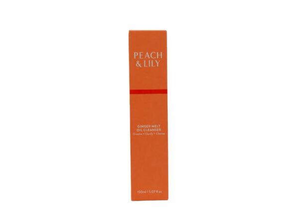 Peach & Lily Ginger Melt Oil Cleanser, Modern, Vegan, Gluten-free, and Cruelty-Free, All Skin Types, Melt and remove all makeup, SPF, excess oil and impurities – within seconds, 5.07 fl.oz. - Image 2