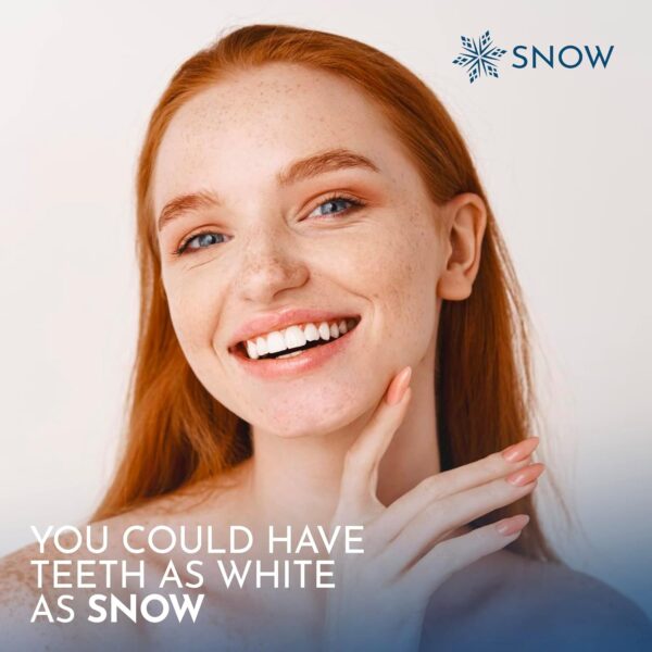 SNOW Teeth Whitening Foam - Gentle Teeth Whitening for Aligners and Night Guards Cloud-Like Spray Foam, Oral Personal Care with Hydroxyapatite and Arginine for The Teeth Enamel, 1.7fl. oz. - Image 2