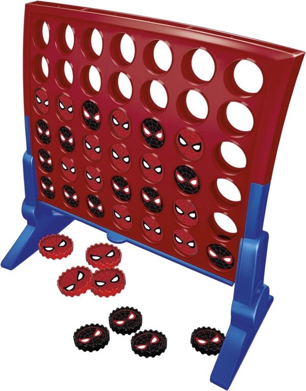 Hasbro Gaming Connect 4 Marvel Spider-Man Edition, Strategy Board Game, 2 Players, Kids Easter Gifts or Basket Stuffers, Ages 6+ (Amazon Exclusive) - Image 4