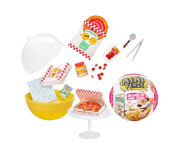 MGA's Miniverse Entertainment Make It Mini Food Diner Series 2 Mini Collectibles, Blind Packaging, DIY, Resin Play, Replica Food, NOT Edible, Collectors, 8+